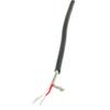 Cavo microfonico Konig KN-MC003R.  Cavo microfonico professionale bilanciato colore nero diametro 3 mm